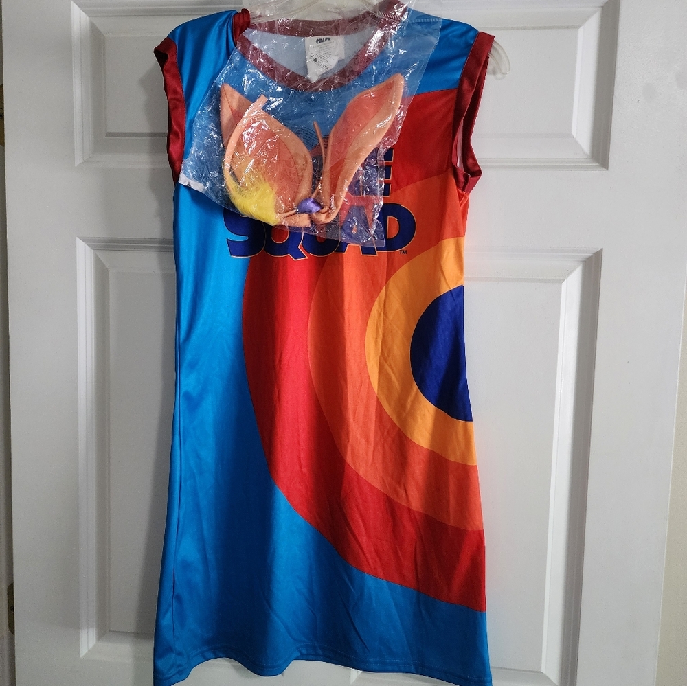 Space Jam - Lola Costume with bunny ears headband